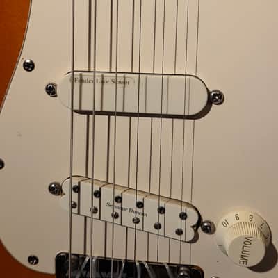 Fender 1994 Strat Plus Rosewood Fretboard 3-Color Sunburst w/ OHSC, Lace Sensor Neck & Middle Pickups, SD Single Coil-Sized Bridge Humbucker & Piezo Pickup System image 8