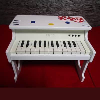 Korg Tinypiano Rare Kitty ver. 25 keys digital toy piano TESTED w/Box AC #5 image 8