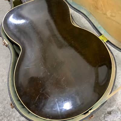 1939 Gibson L-7 Archtop Acoustic Guitar — Sunburst, Picture Frame X-Braced, OHSC, DeArmond Pickup image 13