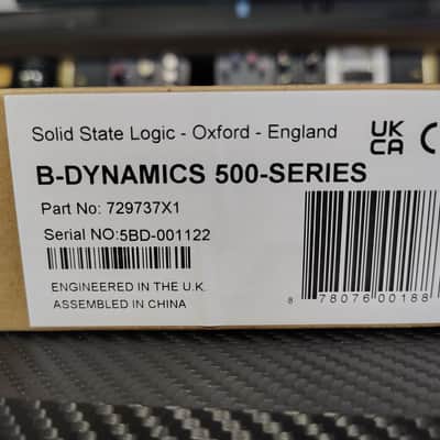 Solid State Logic SSL B-Dyn 500-Series Dynamics Module image 8