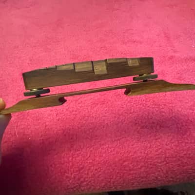 vintage 1965 1960's Gibson rosewood bridge for es-125 175 L5 barney kessel tal farlow super 400 350 L7 L4 image 1