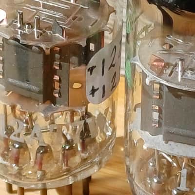 Very rare 70's NOS RTC Philips Mullard 12AT7WA special quality ecc81 12at7 like M8137 best pro audio tube preamp... image 12