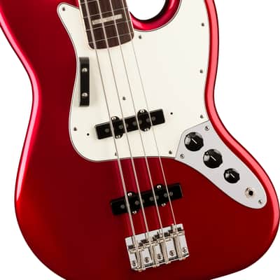 Fender Vintera III Early '70s Jazz Bass - Candy Apple Red with Gig Bag