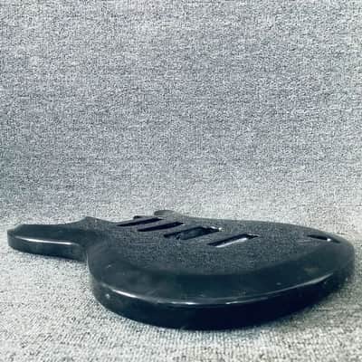Black HSS Basswood Guitar DIY Project Body image 5