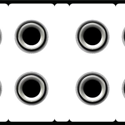 5 - Pack Blank Patch Bay Labels Compatible with Behringer PX3000 by Trace Audio image 3