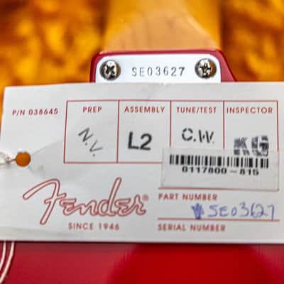 First Year 2003 Fender Mark Knopfler Signature Stratocaster, Omar Kent Dykes COA image 3