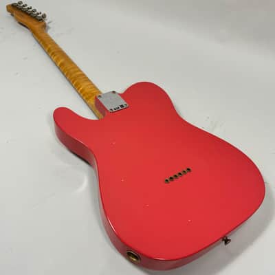 Fender Custom Shop Telecaster Thinline Journeyman Relic 2020 - Fiesta Red(sku86276) image 11