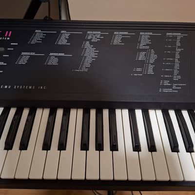 E-MU Systems Emax II 61-Key 16-Voice Sampler Workstation 1989 - Black image 5