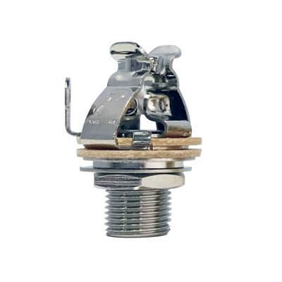 Genuine PURE TONE 1/4" Multi-Contact Mono Nickel Guitar Output Jack - PTT1 image 8
