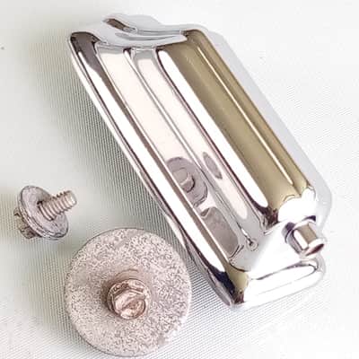*Rogers Beavertail Bass Drum Lug Dayton Chrome Holiday/Powertone Vintage 60s USA image 1
