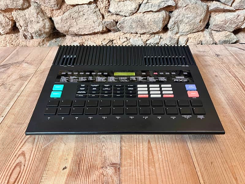 serviced Yamaha RX5 with RX5USB (GliGli) cartridge / 12 bit Digital Rhythm Programmer image 1