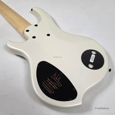 Dingwall NG3 6-String Matte Ducati White Pearl Bass w/ Bag 9.72lbs #19965B B-Stock image 20
