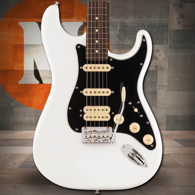 Fender Player II Stratocaster HSS, Rosewood Fingerboard - Polar White image 1