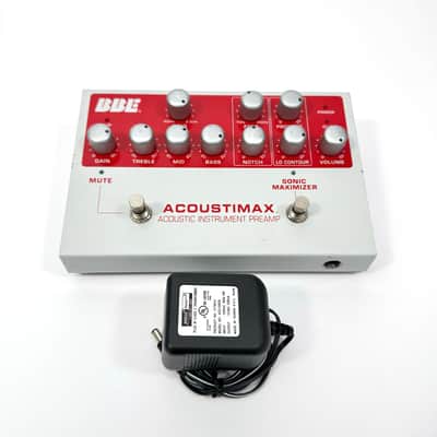 BBE Acoustimax Sonic Maximizer Instrument Preamp Pedal | Reverb