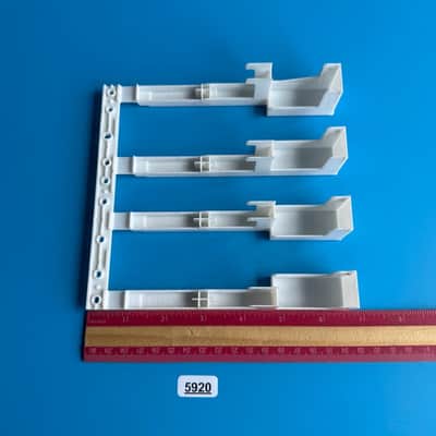 CASIO LK-135 LK-230 LK-265 Keyboard Replacement Part: 4 White Key Set [C-E-G-B] image 8
