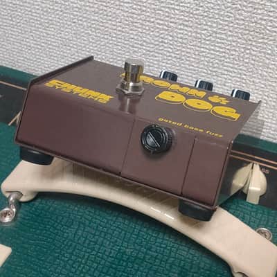 Chunk Systems Brown Dog Gated Bass Fuzz 2010s w/ Original Box Made in Australia Guitar Bass Effects Pedal image 7