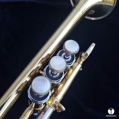 Getzen Capri Bb / A piccolo trumpet two leadpipe gamonbrass image 10