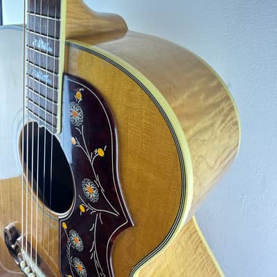 Gibson SJ-200 2003 Antique Natural Jumbo Acoustic Guitar Made In USA With Case image 6
