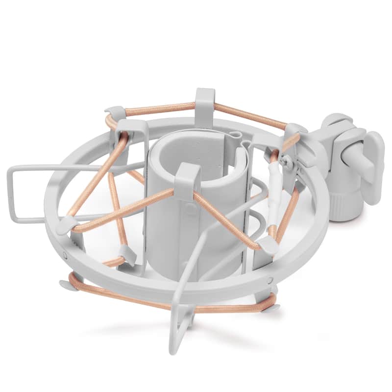 Focus Pro Audio Shock Mount for Samson Q2U Microphone (White) image 1