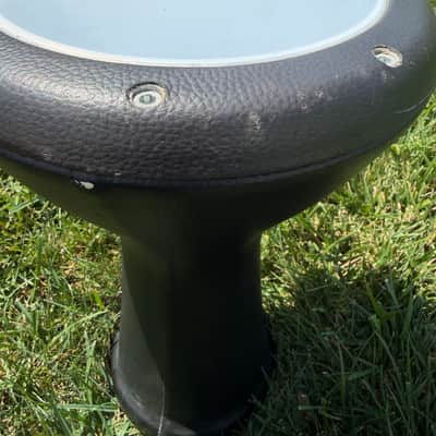 Meinl HE3000 Aluminum Darbuka 2010s - Black Vinyl image 3