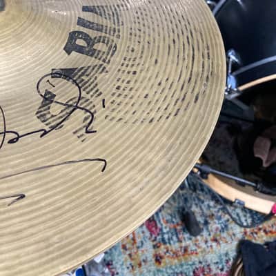 David Garibaldi's Tower of Power, Sabian  13" Signature Series, David Garibaldi Jam Master Hi-Hat Cymbals (Pair) SIGNED! image 9