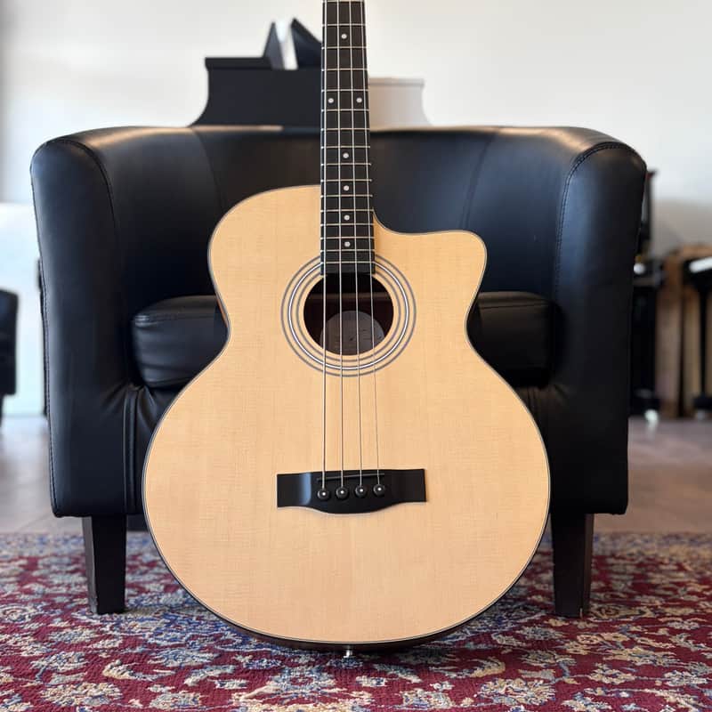 Jay Turser JTB-D200 Acoustic Bass Jumbo - Natural image 1