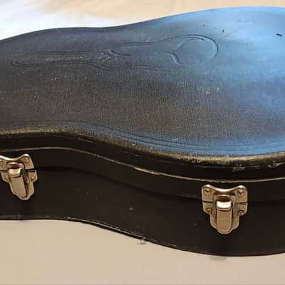 VTG/Antique *Archtop Classical Guitar Case* "Manalo" Spain; Japan? 1900-1970? - Black image 11