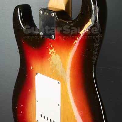 Fender Stratocaster Spaghetti Logo Original Vintage 1964 - Sunburst (COD 2070VG) image 14