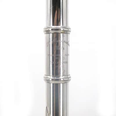 Muramatsu ST Solid Silver Flute - 1978 w/Miyazawa Headjoint image 5