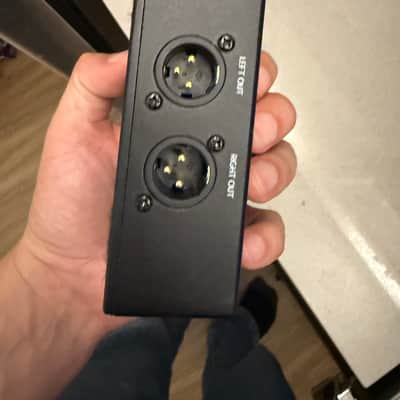 Walrus Audio Canvas Stereo Dual Line Isolator Direct Box 2022 - Present - Black w/ Rainbow Graphic image 4