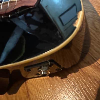 Ibanez UICT10-BK Iceman Concert Ukulele 2019 - Present - Black image 2