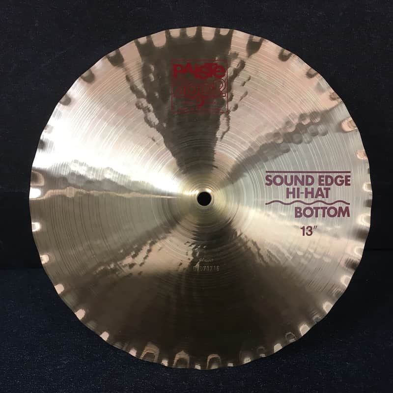 Paiste 13" 2002 Sound Edge Hi-Hat Cymbal (Bottom) image 1