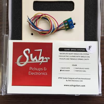 Suhr BPSSC Backplate Silent Single Coil System | Reverb