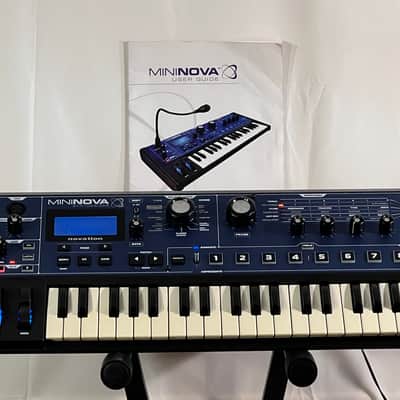 Novation MiniNova with Manual, PSU + Brand New Pitch & Modwheel