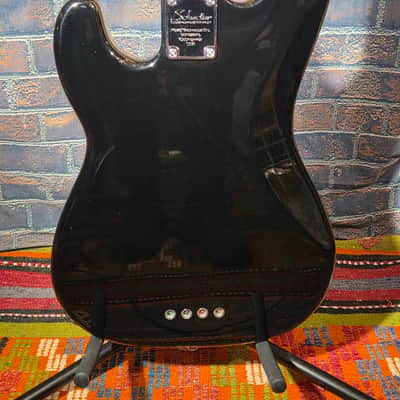 Schecter Diamond-P Custom 4-String Bass Gloss Black image 17