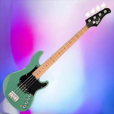 Cort GB-Short Scale Bass, Forest Green, Short 30″ scale delivers warm punchy tone w/ effortless playability image 3