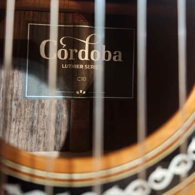 Cordoba Luthier Series C10 Cedar Classical 2010s Natural image 3