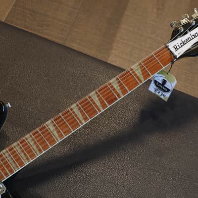 1998 Rickenbacker 370/12RM Roger McGuin Limited Edition 12-String Electric Guitar Jetglo + OHSC image 7
