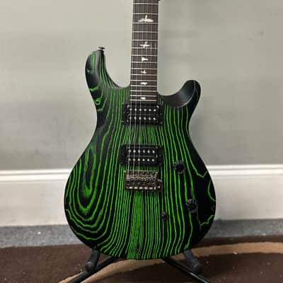 PRS SE Swamp Ash CE 24 Sandblasted 2024 - Sandblasted Green image 1