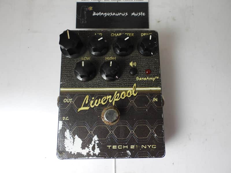 Tech 21 Liverpool Sansamp Character Series Overdrive Effects Pedal Version 2 V2 image 1
