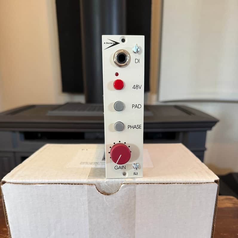 A-Designs Audio P-1 500 Series Mic Preamp Module 2010s - White imagen 1