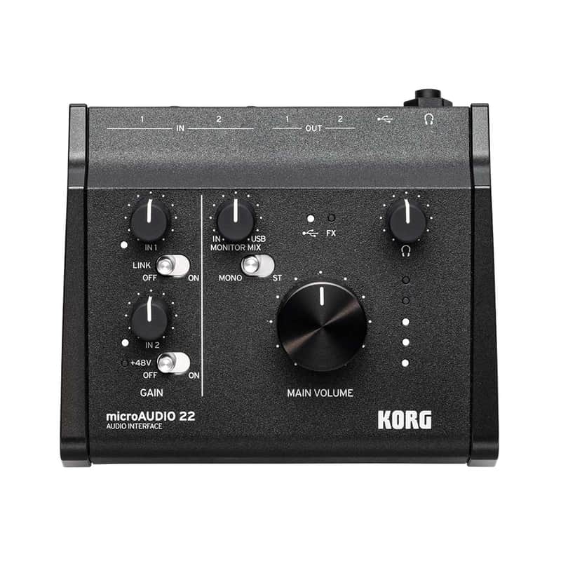 Korg microAUDIO 22 USB-C Audio Interface image 1