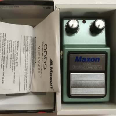 Maxon OOD9 Organic Overdrive Pedal w/ Original box & paperwork image 1