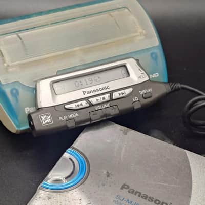 Panasonic portable MINIDISC MD player SJ-MJ88 operation confirmed image 7