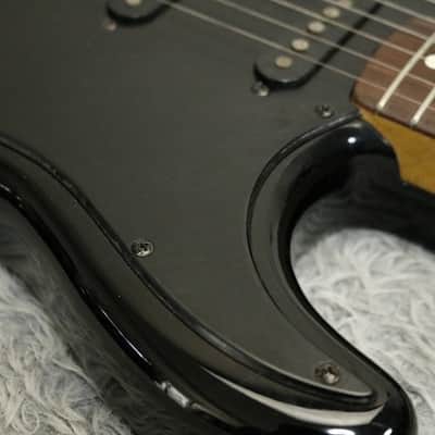 Vintage 1980's made YAMAHA ST400R S-Style Gold Parts Black finish w/Case Made in Japan image 6