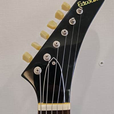 ESP Edwards Explorer early 2000's - Lawsuit Era JAPAN MIJ - Mahogany Antique Natural image 2