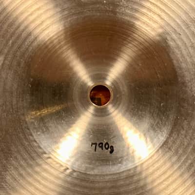 14" Paiste Formula 602 Pre-Serial 1960s Hi-Hat Cymbal Pair 790g/872g *Video Demo* image 6