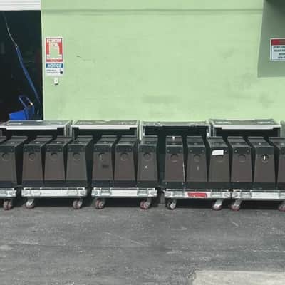 L Acoustics Dv- Dosc Line Array Speaker W/ Case (Lot of 3) TRUEHEARTSOUND image 3