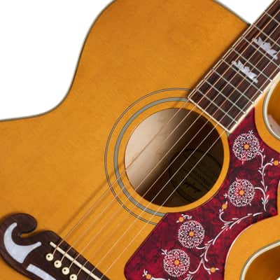 Epiphone J-200 Studio EC Natural - Acoustic Guitar image 4
