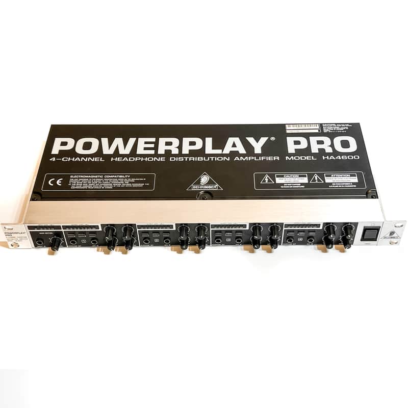 Behringer Powerplay Pro HA4600 4-Channel Headphone Amplifier image 2